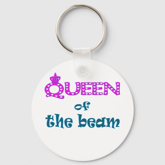 Llavero Queen of the Beam (Anverso)