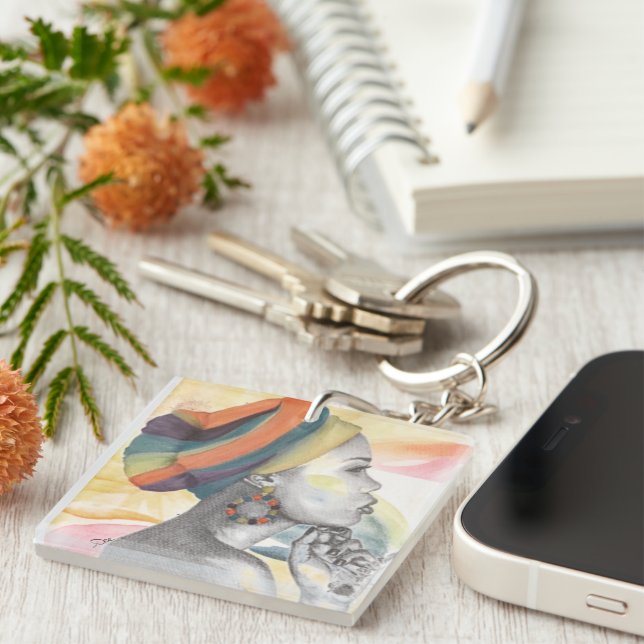 Llavero Queens Keychain (Frente Derecha)