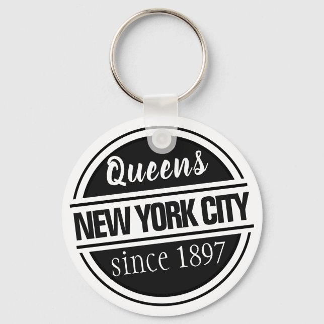 Llavero Queens NYC 1897 (Anverso)