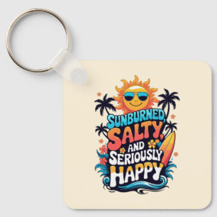 Llavero Quemado por el Sol Salado y Feliz – Vibraciones Re