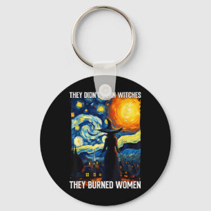 Llavero Quemaron brujas y quemaron sala feminista