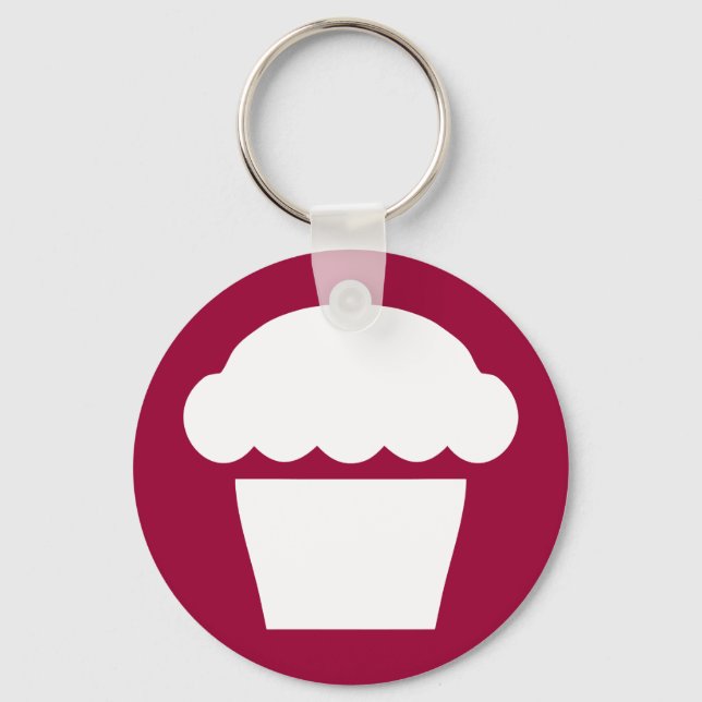 Llavero quequitos simples / muffin (Anverso)