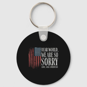 Llavero Querido Mundo: Lo sentimos mucho, amamos a los est