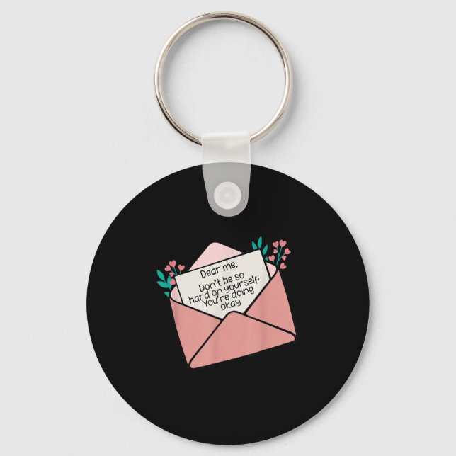 Llavero Querido, no seas tan duro con tu propia inspiració (Anverso)