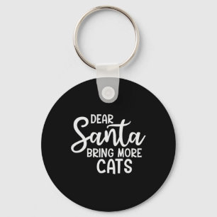 Llavero Querido Papá Noel trae más gatos a la familia de N
