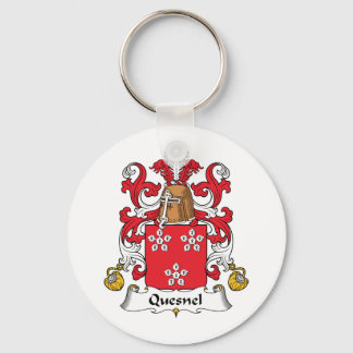 Llavero Quesnel Family Crest