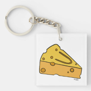 Llavero Queso Cute de Cheesin’