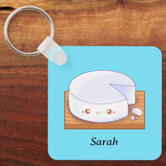 Llavero Queso fresco mexicano de queso blanco (Anverso)