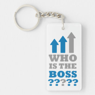 Llavero ¿Quién es el jefe?