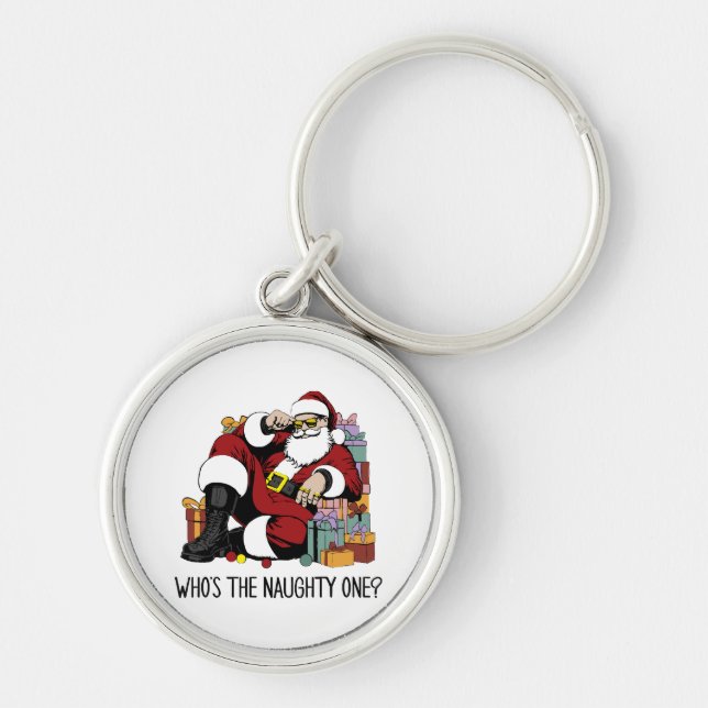 Llavero Quién es el travieso (Frente)