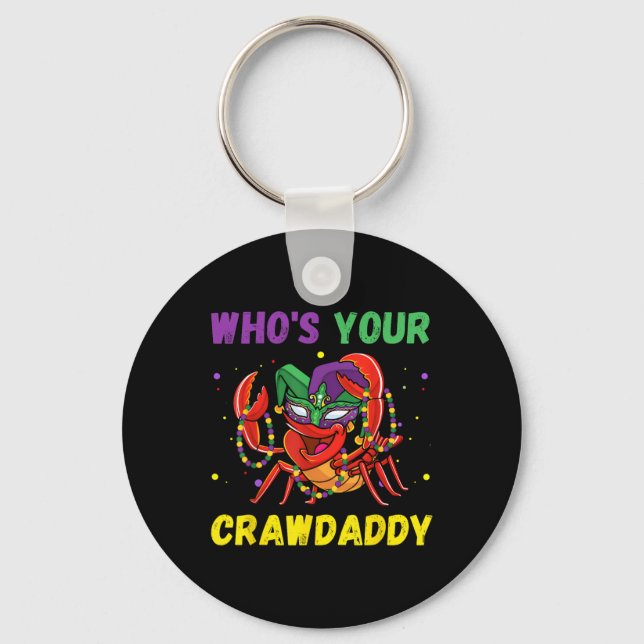 Llavero Quien es tu Crawdaddy Crawfish Jester Abalorios di (Anverso)