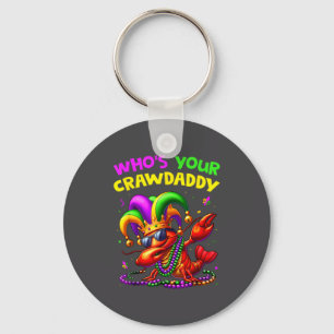 Llavero ¿Quién es tu Crawdaddy Langostinos Jester Cuentas