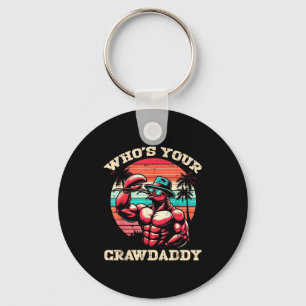 Llavero Quien Es Tu Crawdaddy Langostinos Retro Cangrejo d
