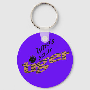 Llavero quién es tu tigre