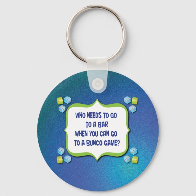 Llavero ¿Quién Necesita Ir A Un Bar Cuando Pueda Ir A (Anverso)