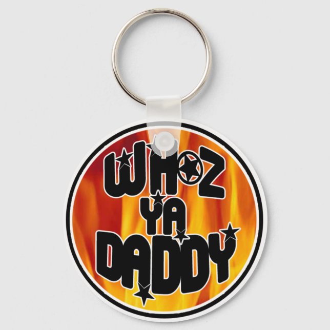 Llavero ¡QUIÉN SÍ, DADDY Keychain! (Anverso)