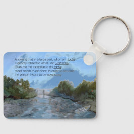 Llavero Quién soy hoy Inspirador