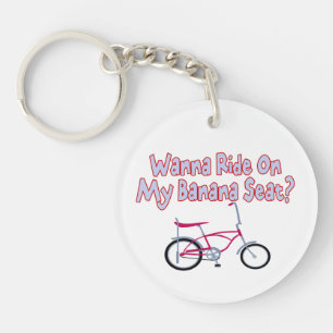 Llavero Quiera montar en mi plátano Seat