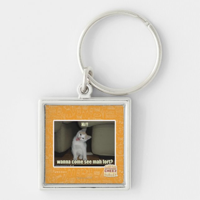 Llavero ¿Quiera venir ven el fuerte del mah? (Frente)