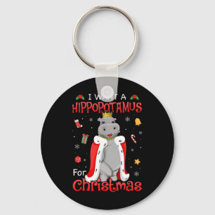 Llavero Quiero Hipopótamo Para Navidades Xmas Hippo Para