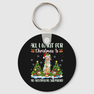 Llavero Quiero Navidades Es Un Pastor Australiano