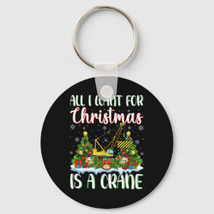 Llavero Quiero Que Los Navidades Sean Luces De Árbol Crane