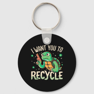 Llavero Quiero Que Recicles Escuadrón De Activismo Medioam