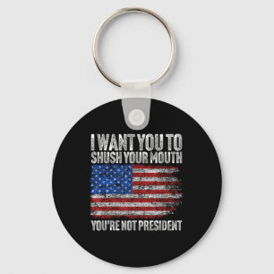 Llavero Quiero Que Tomas Tu Boca Divertida Trump