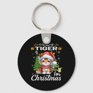 Llavero Quiero Un Tigre Para Los Navidades, Regalos Cuidad