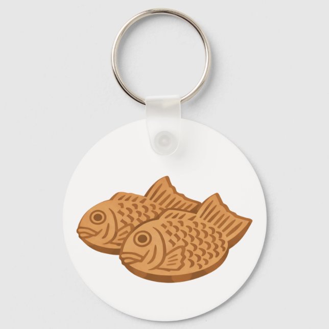 Llavero Quiet Icons – Japanese Taiyaki (Anverso)