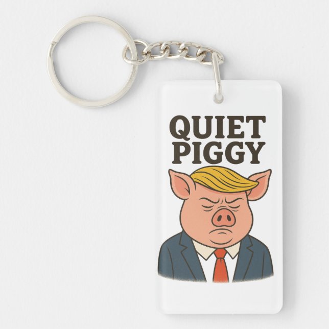 Llavero Quiet piggy (Frente)
