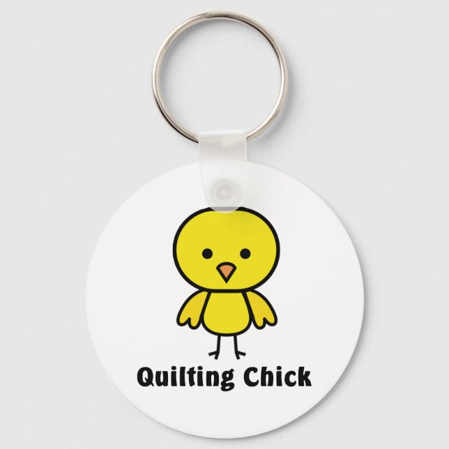 Llavero Quilting Chick (Anverso)