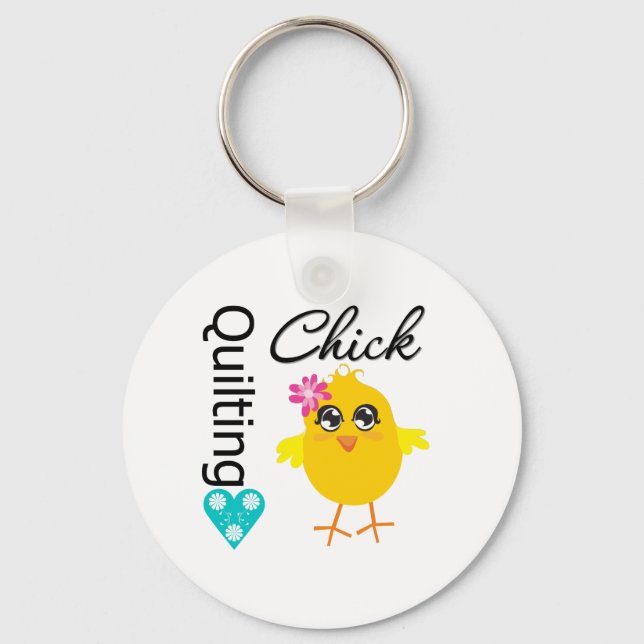 Llavero Quilting Chick (Anverso)