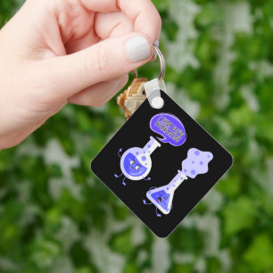 Llavero Química de Tubo de Prueba Creo que estás exagerand