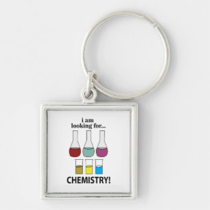 Llavero Química Divertida Estoy Buscando Química