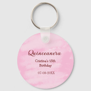 Llavero Quinceanera anos 15 años añadir textura de nombre