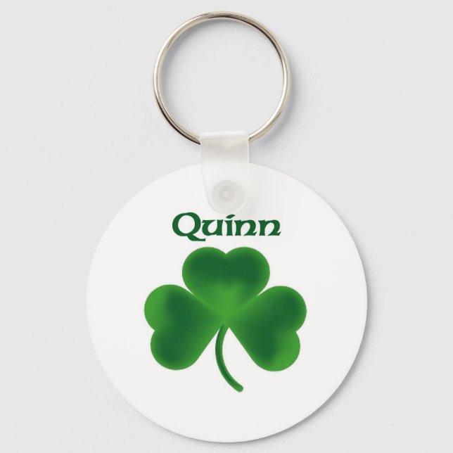 Llavero Quinn Shamrock (Anverso)