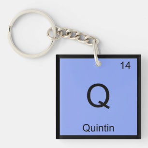 Llavero Quíntin Nombre Elemento Químico Tabla Periódica