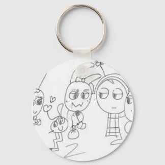 Llavero Quirky Doodle Style Antenna Friends Gráfico Tee