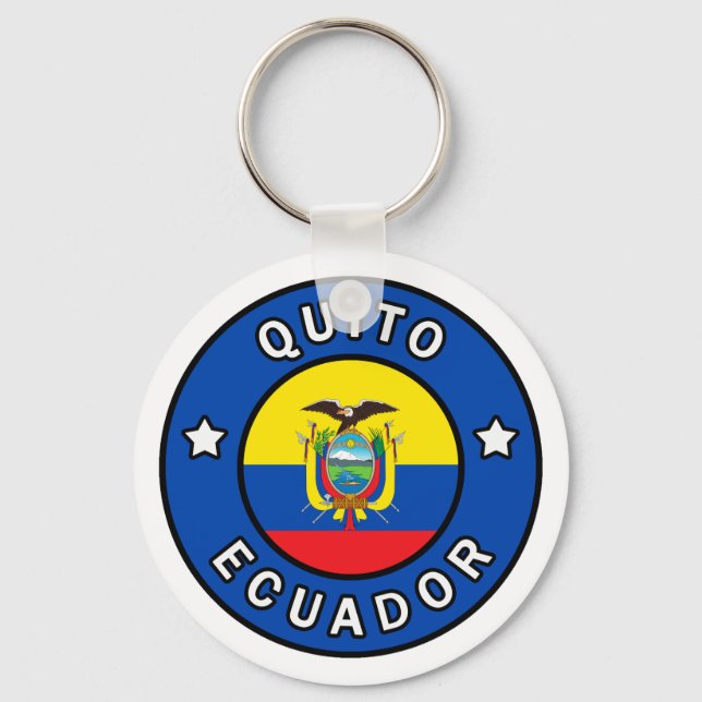 Llavero Quito Ecuador (Anverso)