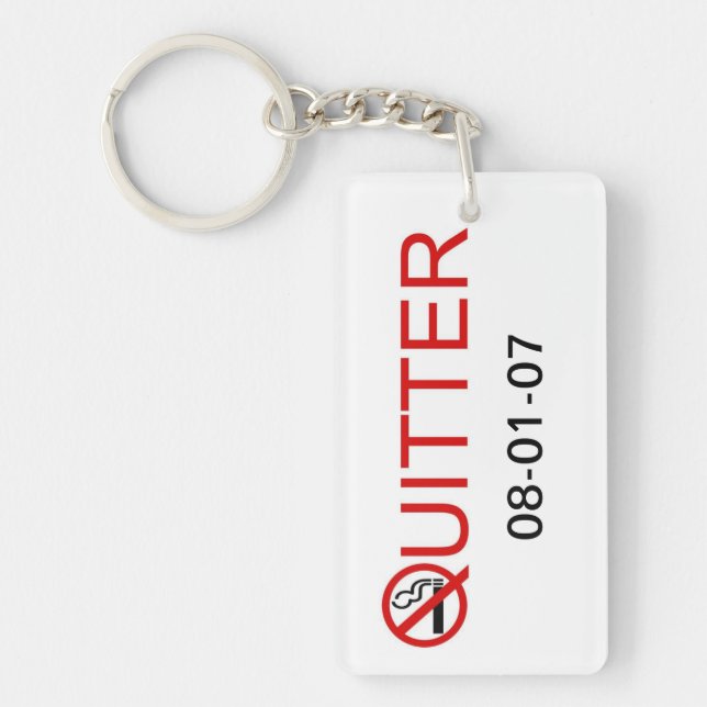 Llavero Quitter Keychain (Frente)