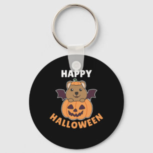 Llavero Quokka Happy Halloween Calabaza