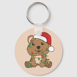 Llavero Quokka Navidades Animales de invierno Quokkas Keyc