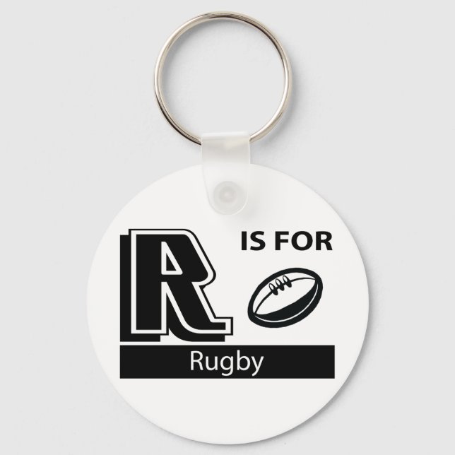 Llavero R Es Para Rugby (Anverso)