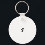 Llavero R Keychain<br><div class="desc">Cadena de claves con R inicial para un regalo para el</div>