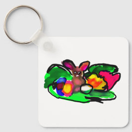 Llavero Rabbit spring love