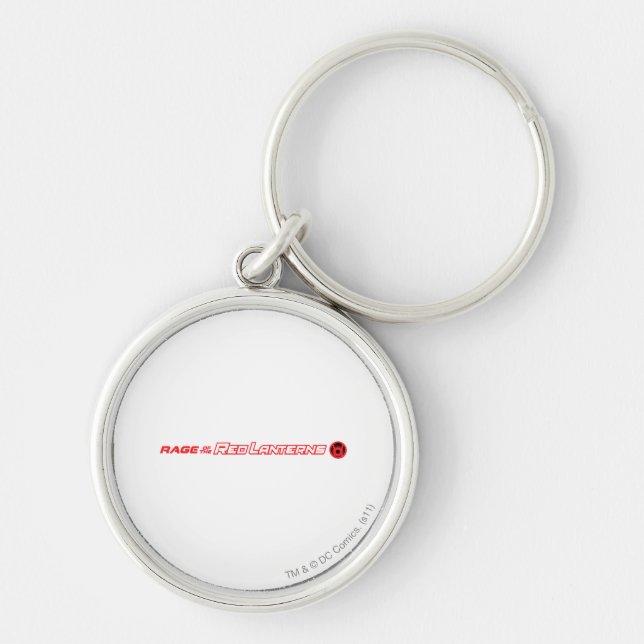 Llavero Rabia por los faroles rojos (Frente)