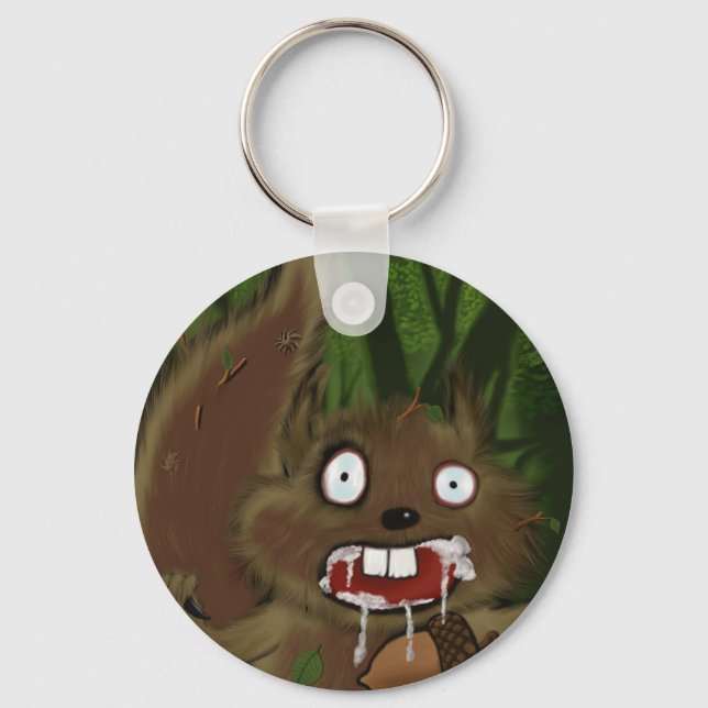 Llavero Rabid Squirrel (Anverso)