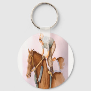 Llavero Race Horse y Jockey