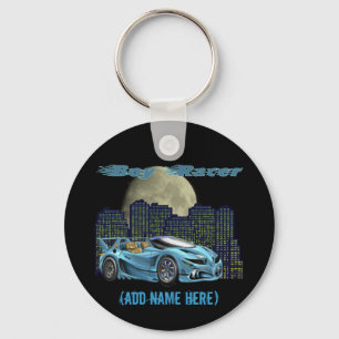 Llavero Racer de niño personalizado - Keychain